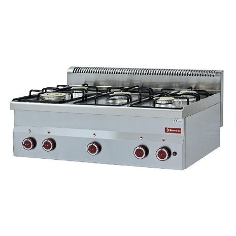 Diamond Gasfornuis 5 branders -top- | G60/5F9T Diamond Gasfornuis 5 branders -top- | G60/5F9T