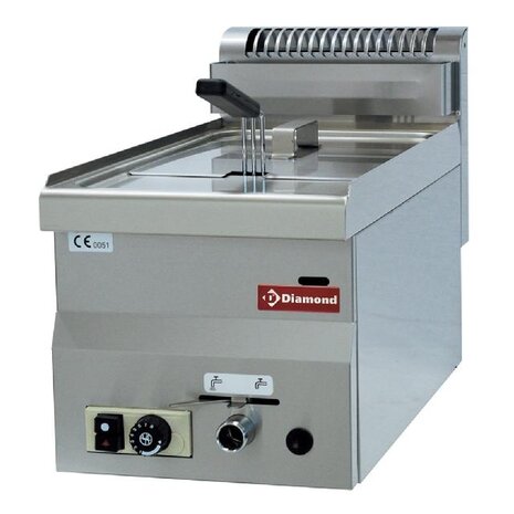 Diamond Gasfriteuse, 1 kuip 8 liter - top- | G60/F8-3T Diamond Gasfriteuse, 1 kuip 8 liter - top- | G60/F8-3T