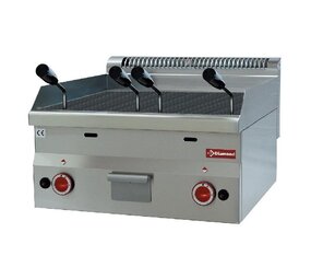 Diamond Lavasteengril op gas met braadrooster in gietijzer -top- Diamond Lavasteengril op gas met braadrooster in gietijzer -top-