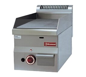 Diamond Bakplaat op gas met vlakke plaat -top-