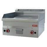 Diamond Braadplaat op gas met vlakke plaat  chroom  -top-