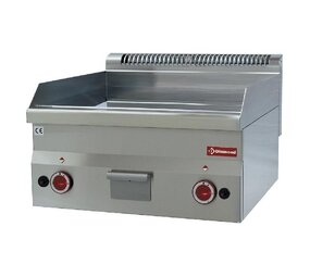 Diamond Braadplaat op gas met vlakke plaat chroom -top- Diamond Braadplaat op gas met vlakke plaat chroom -top-