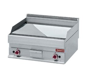 Diamond Braadplaat op gas vlakke plaat -top- hard verchroomde  50 µm