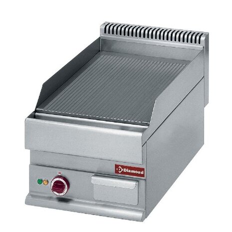 Diamond Braadplaat op gas met geribde plaat -top- | G65/PR4T Diamond Braadplaat op gas met geribde plaat -top- | G65/PR4T