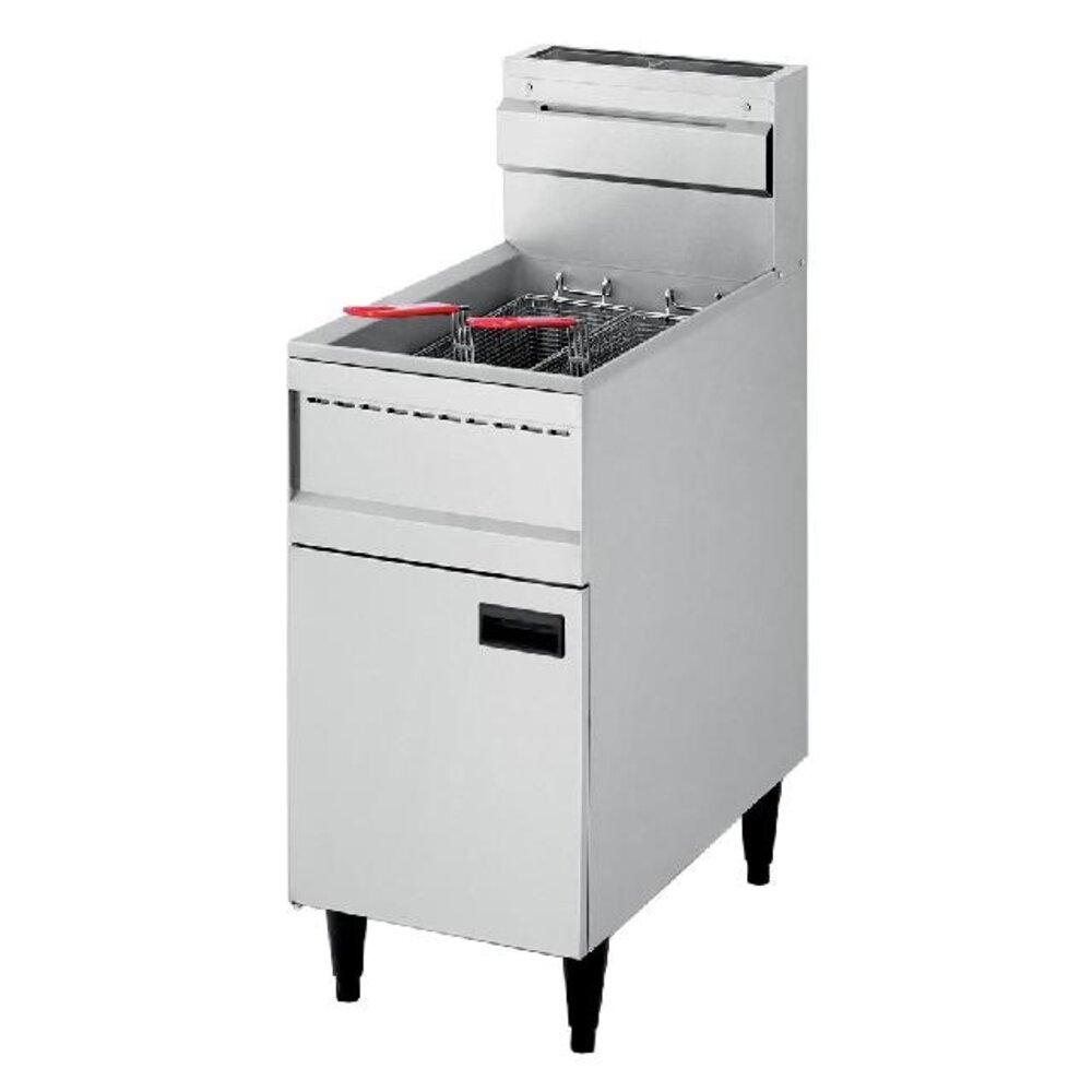 Diamond Gas friteuse  hoog rendement , kuip 23 liter | FGHR-23/N