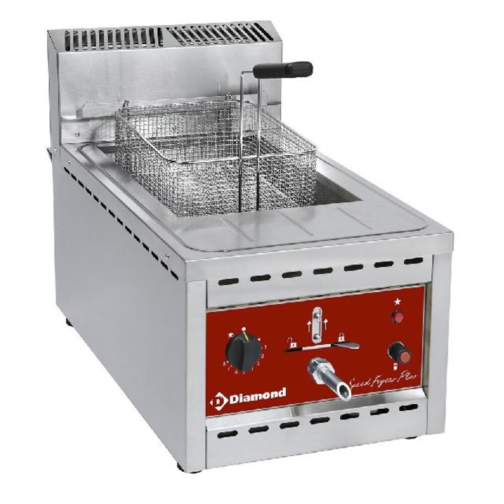 Diamond Gas friteuse 12 lit. - top- | FSM-12GT/N Diamond Gas friteuse 12 lit. - top- | FSM-12GT/N