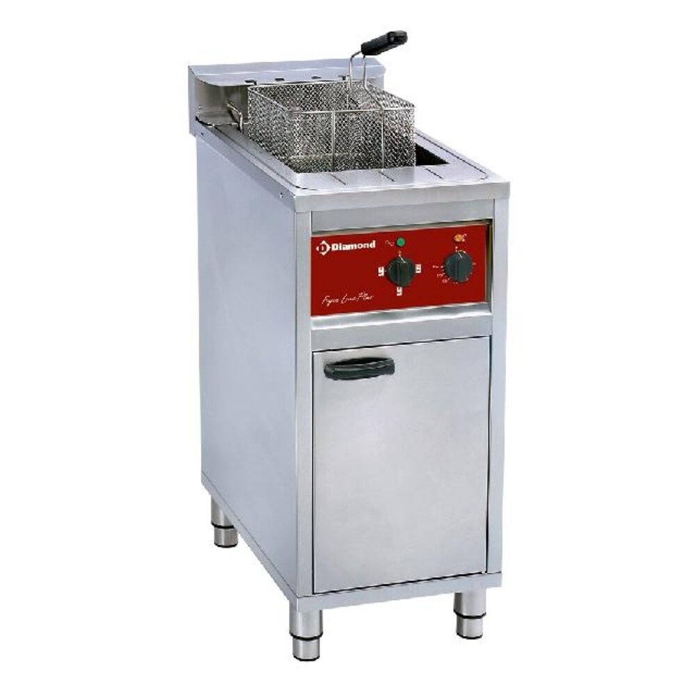 Diamond Electrische friteuse 16 lit. op kast 4-8-12 kw | FSM-16E/N Diamond Electrische friteuse 16 lit. op kast 4-8-12 kw | FSM-16E/N