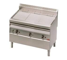 Diamond Gasstoom-grill met bakrooster in -o- vorm - op meubel Diamond Gasstoom-grill met bakrooster in -o- vorm - op meubel