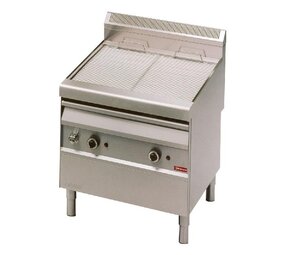 Diamond Gasstoom-grill met bakrooster in o -vorm, op meubel Diamond Gasstoom-grill met bakrooster in o -vorm, op meubel