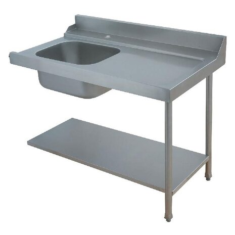 Diamond Inlooptafel met voorwaskuip  rechts | DTV-12 Diamond Inlooptafel met voorwaskuip  rechts | DTV-12