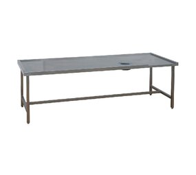 Diamond Sorteertafel (links) met afvalopening Diamond Sorteertafel (links) met afvalopening