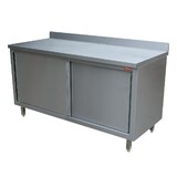 Diamond Tafel op kast met schuifdeuren, muraal