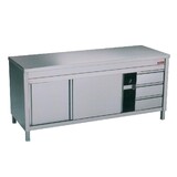 Diamond Neutrale werktafelkasten en 3 rechts laden