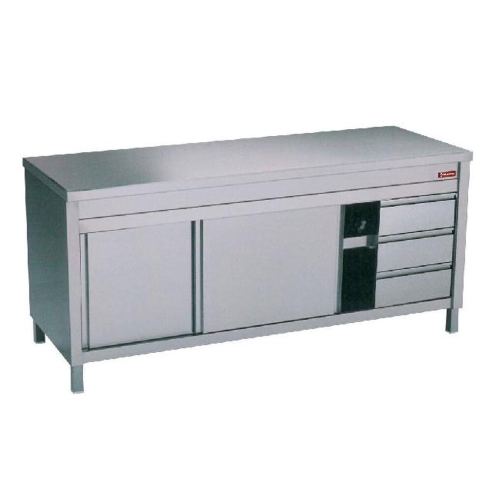 Diamond Neutrale werktafelkasten en 3 rechts laden | TA207CD/M Diamond Neutrale werktafelkasten en 3 rechts laden | TA207CD/M