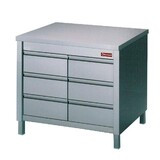 Diamond Werktafelkast met 6 laden gn1 1