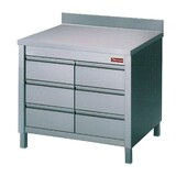 Diamond Werktafelkast met 6 laden gn1 1