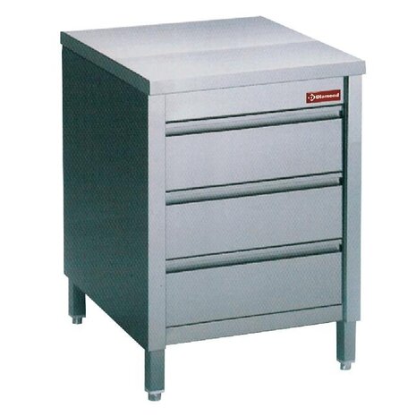 Diamond Werktafelkast met 3 laden | TACS67/M