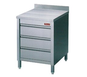 Diamond Werktafelkasten  met 3 laden gn1 1