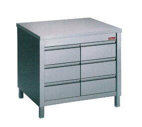 Diamond Werktafelkast met 6 laden