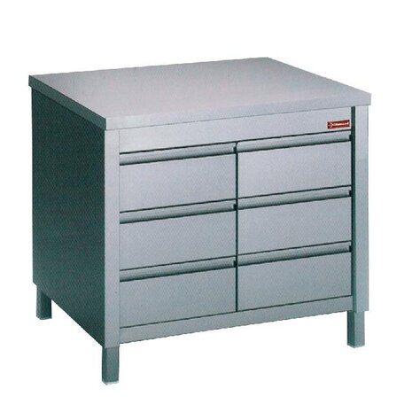 Diamond Werktafelkast met 6 laden | TACS87/M