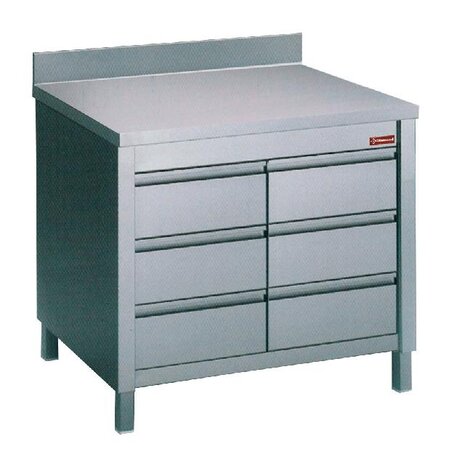 Diamond Werktafelkast met 6 laden | TACS87A/M
