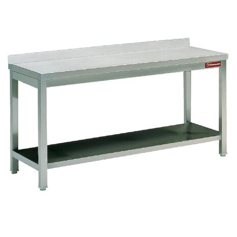 Diamond Werktafel met 1 onderleg. boord achter | TL861A Diamond Werktafel met 1 onderleg. boord achter | TL861A