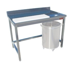 Diamond Voorbereidingstafel vlees vis, wand Diamond Voorbereidingstafel vlees vis, wand