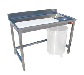 Diamond Voorbereidingstafel en wassen van groenten, wand Diamond Voorbereidingstafel en wassen van groenten, wand