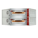 Diamond Elektrische hoekoven, 2 kamers, 2x 8 pizza s Ø 350 mm