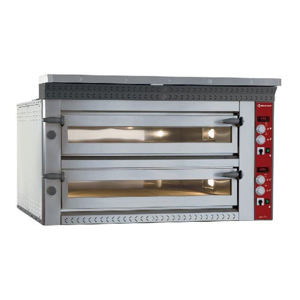 Diamond Elek.pizza oven extra large 2x6 pizzas 350mm | LD12/35XL-N