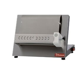Diamond Pizzaroller Ø 420 mm, 1 rol linear , in r.v.s. Diamond Pizzaroller Ø 420 mm, 1 rol linear , in r.v.s.
