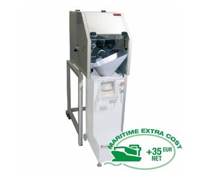 Diamond Portioneermachine 2400 800 st u. van 50 300gr, onderstel en trechter Diamond Portioneermachine 2400 800 st u. van 50 300gr, onderstel en trechter