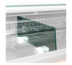 Diamond Scheiding expositie (geventileerd) in glas (l.660 mm) Diamond Scheiding expositie (geventileerd) in glas (l.660 mm)