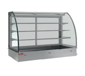 Diamond Topelement en open uitstalvitrine 3 niveau s (met gordijn), gekoeld, geventileerd, 4x gn 1 1 (zonder waterdicht eenheid) Diamond Topelement en open uitstalvitrine 3 niveau s (met gordijn), gekoeld, geventileerd, 4x gn 1 1 (zonder waterdicht eenheid)