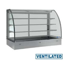 Diamond Topelement en gesloten uitstalvitrine 3 niveau s, gekoeld, geventileerd, 5x gn 1 1 (zonder waterdicht eenheid) Diamond Topelement en gesloten uitstalvitrine 3 niveau s, gekoeld, geventileerd, 5x gn 1 1 (zonder waterdicht eenheid)