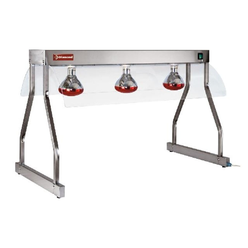 Diamond Warmhoudbrug, infrarode lampen (3x 250 w) | LR/325-T Diamond Warmhoudbrug, infrarode lampen (3x 250 w) | LR/325-T