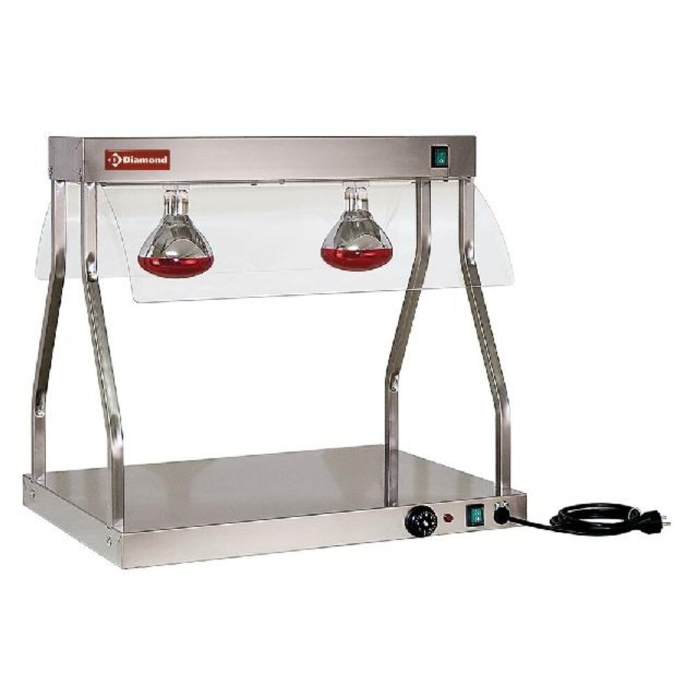 Diamond Warmhoud brug en top, infrarode lampen (2x 250 w) | LRT/225-T Diamond Warmhoud brug en top, infrarode lampen (2x 250 w) | LRT/225-T