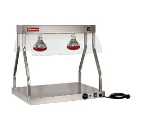 Diamond Warmhoud brug en top, infrarode lampen (2x 250 w) Diamond Warmhoud brug en top, infrarode lampen (2x 250 w)