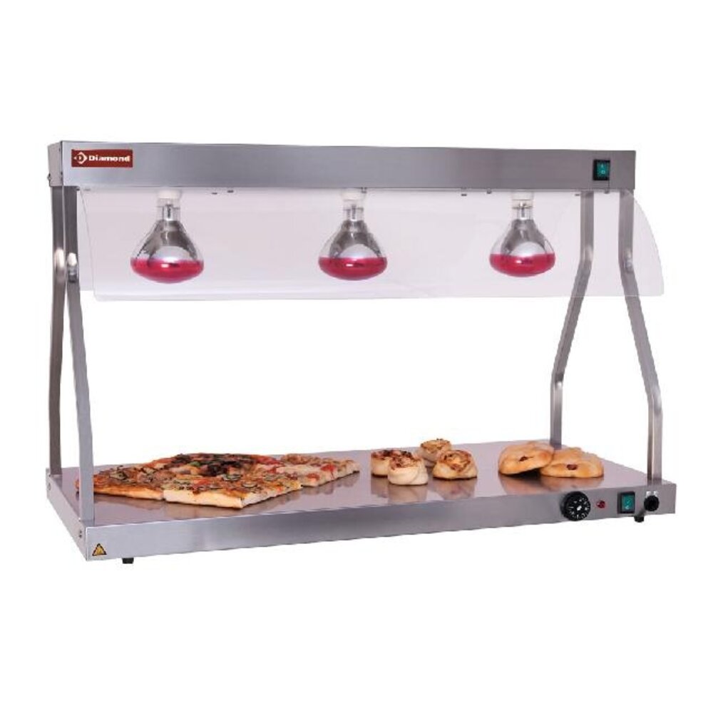 Diamond Warmhoud brug en top, infrarode lampen (3x 250 w) | LRT/325-T