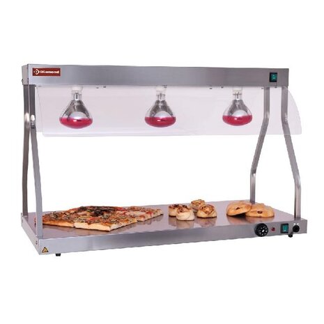 Diamond Warmhoud brug en top, infrarode lampen (3x 250 w) | LRT/325-T