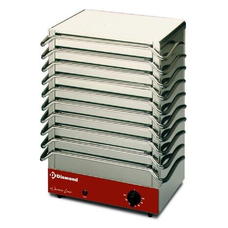 Diamond Bordenverwarmer, 10 platen | SP10/R Diamond Bordenverwarmer, 10 platen | SP10/R