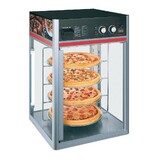 Diamond Warmhoudvitrine tafelmodel, 4 draaiende roosters