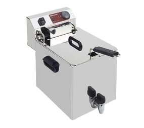 Diamond Elektrische friteuse tafelmodel 10 liter + aftapkraan