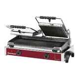 Diamond Elektrische panini grill dubbel, geribde platen