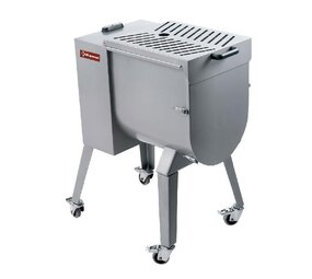 Diamond Vleesmenger in r.v.s. 50 kg, onderstel op wielen Diamond Vleesmenger in r.v.s. 50 kg, onderstel op wielen