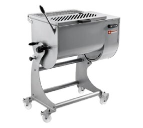 Diamond Vleesmenger in r.v.s. 80 kg, onderstel op wielen Diamond Vleesmenger in r.v.s. 80 kg, onderstel op wielen