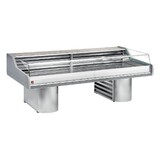 Diamond Gekoelde vitrine toonbank met ruit   self-service  , op sokkels Diamond Gekoelde vitrine toonbank met ruit   self-service  , op sokkels