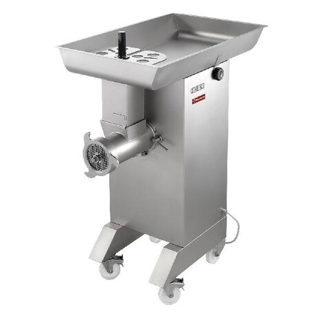 Diamond Hakmolen in r.v.s. n° 42, Ø 4.5 mm, 800 1000 kg h, op wielen | TTGD-42/DC-PDH Diamond Hakmolen in r.v.s. n° 42, Ø 4.5 mm, 800 1000 kg h, op wielen | TTGD-42/DC-PDH