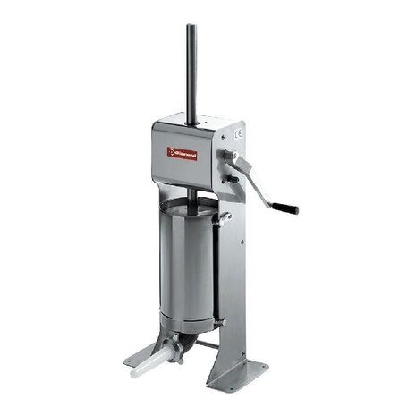 Diamond Verticale manuele worstenvuller in r.v.s., 12 liter | BSM-12V