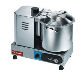 Diamond Cutter in r.v.s., 9 liter, met snelheidsregelaar Diamond Cutter in r.v.s., 9 liter, met snelheidsregelaar